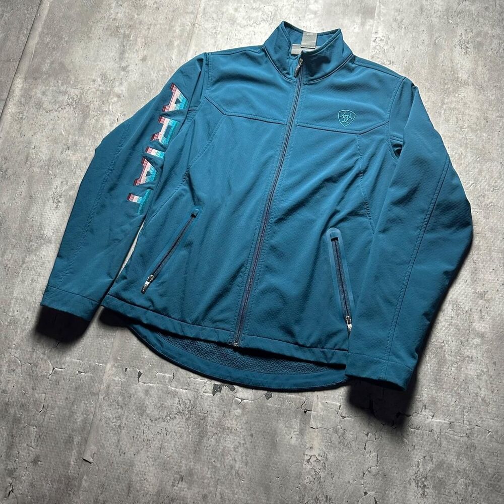 Ariat Women's Blue and Green Jacket